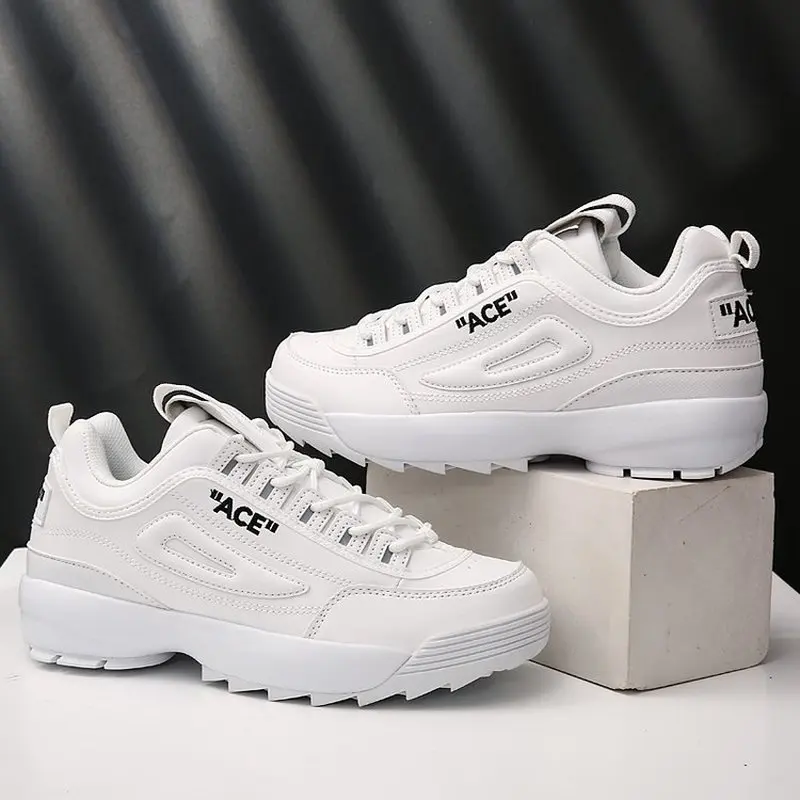 Кроссовки мужские и женские кожаные для бега спортивная обувь взрослых