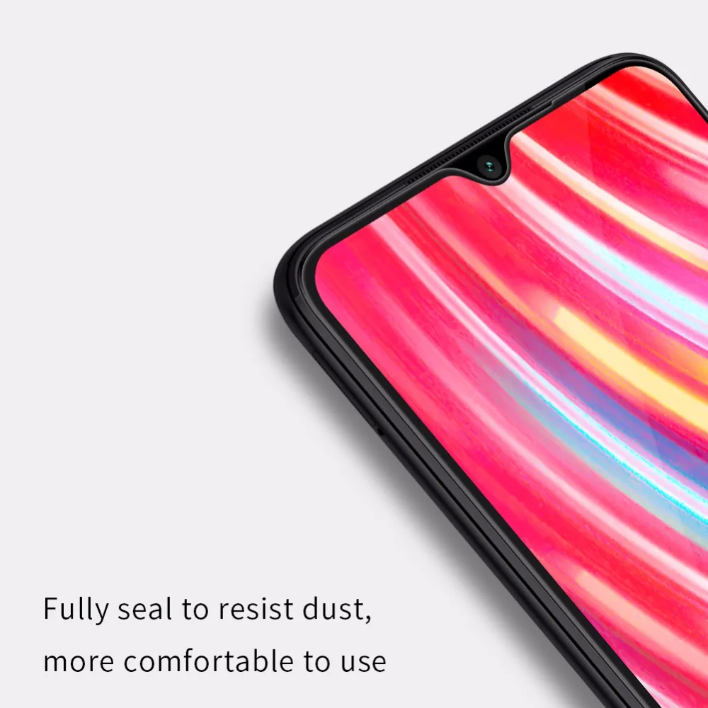 Защитное стекло с полным покрытием для Xiaomi Redmi Note 8 Pro Nillkin XD CP+ Max, защитная пленка из закаленного стекла