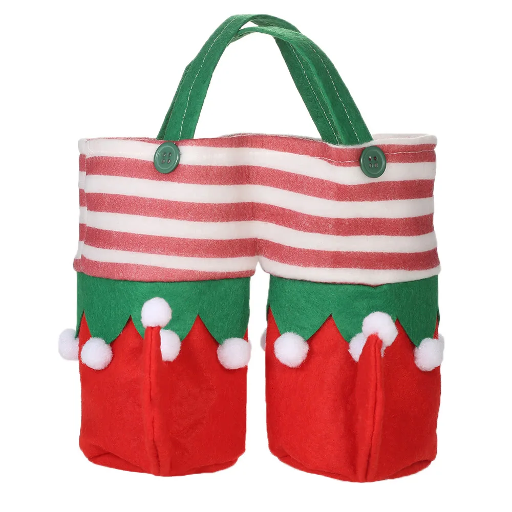 3 шт./компл. Рождественская винная бутылка для напитков держатели в форме конфеты