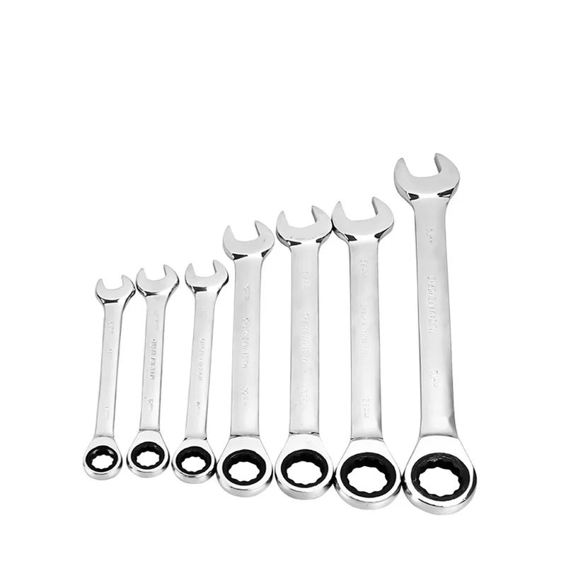 

Dual-use open plum wrench fast ratchet wrench automatic quick wrench hardware tool wrench set Car Auto Repair Hardware Tools