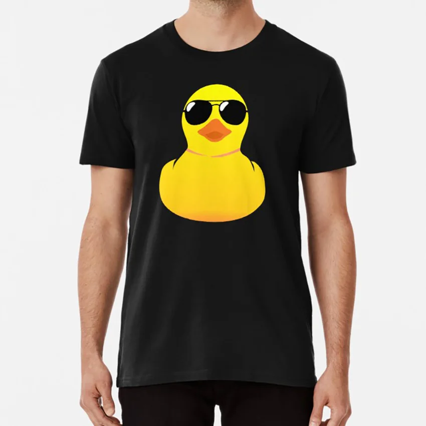 

Yellow Cool Rubber Duck T Shirt Sticker Rubber Duck Cool Fashion Qackers Funny Cartoon Ducky Cute