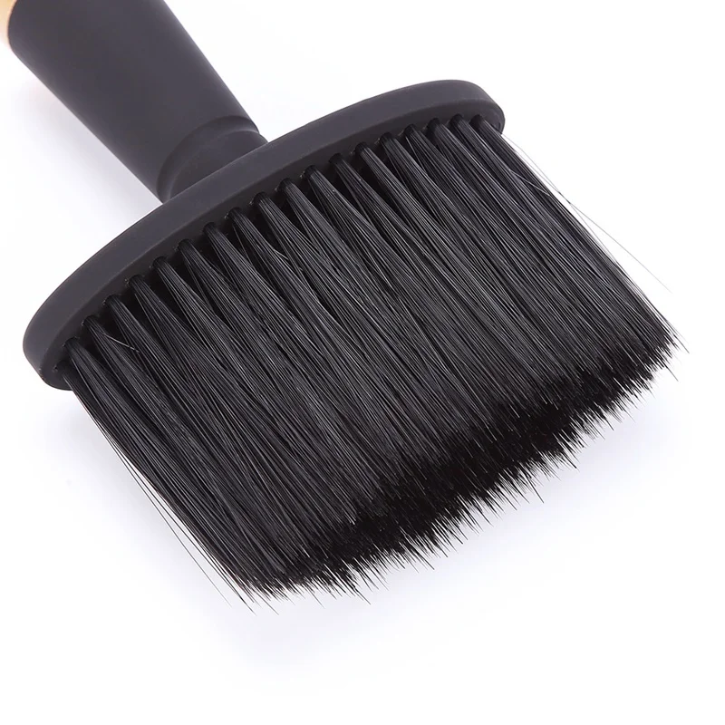 Профессиональные мягкие черные щеточки для волос ухода за кожей лица