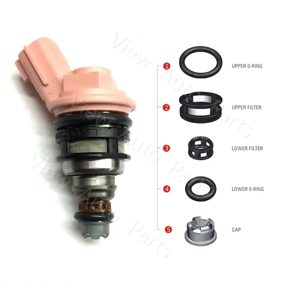 

Комплект для ремонта топливного инжектора, 4 комплекта для NISSAN 200SX NX SENTRA 84218117 VD-RK-0701