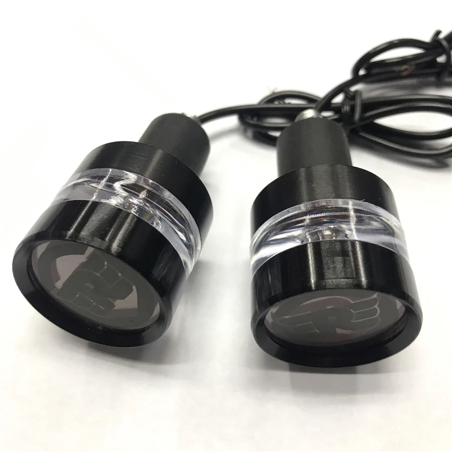 1 пара двухцветный светодиодный указатель поворота для мотоцикла |