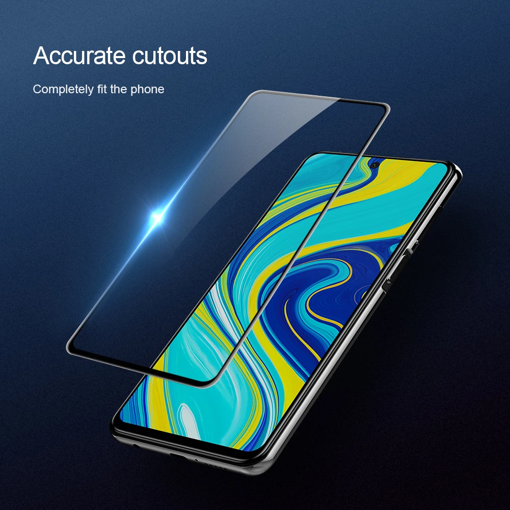 

NILLKIN для Xiaomi Poco M2 Pro защита для экрана Poco M2 Pro стекло XD MAX изогнутое закаленное стекло с полным покрытием