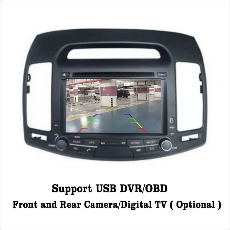 Android 7 1 2G RAM для Hyundai Elantra 2007 ~ 2011 Автомобильный Радио Аудио Видео Мультимедиа DVD