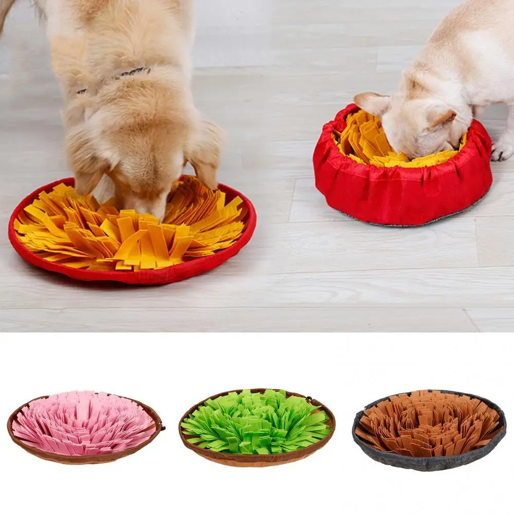 

Dog Food Slow Feeding Sniff Training Mat Smell Pad Release Stress Pet Blanket