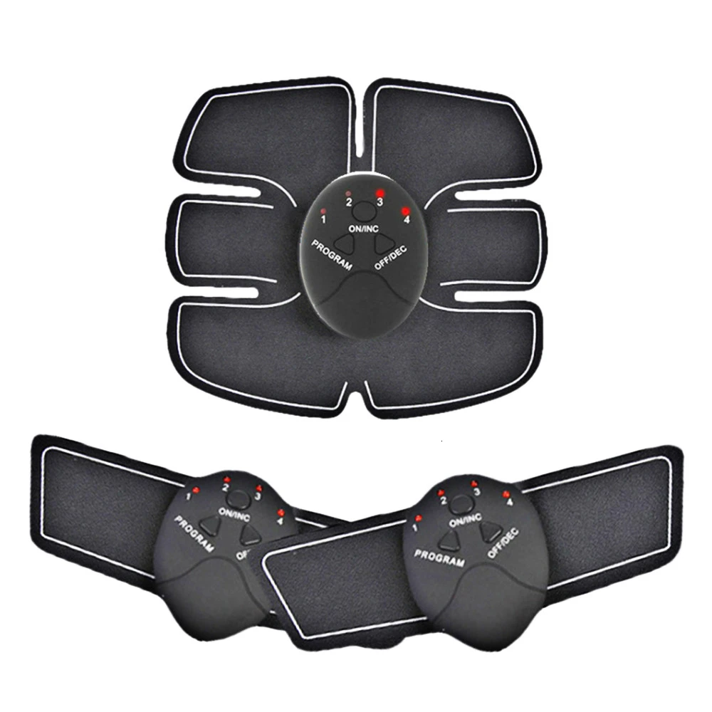 EMS беспроводной стимулятор мышц Электрический тренажер для снижения веса