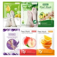 6pair exfoliating foot mask exfoliation for feet mask skin care feet dead skin removal socks for pedicure sock peeling foot mask