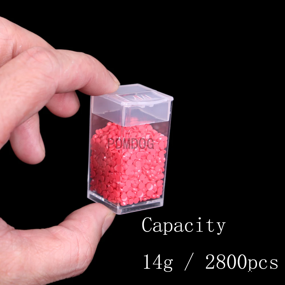 

Diamond Painting Tools Accessories Beads Storage Box 66/64/60/114 Slots Plastic Storage Organizer For Embroid Beads Container