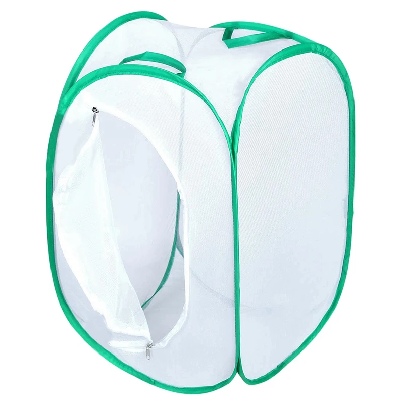 Складная Клетка для обитания бабочек сетчатая Террариум всплывающая открытая 23 6