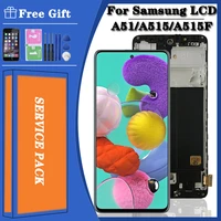 original for samsung galaxy a51 a515 lcd display a515fds a515fd a515 lcd display touch screen replacement a515f display