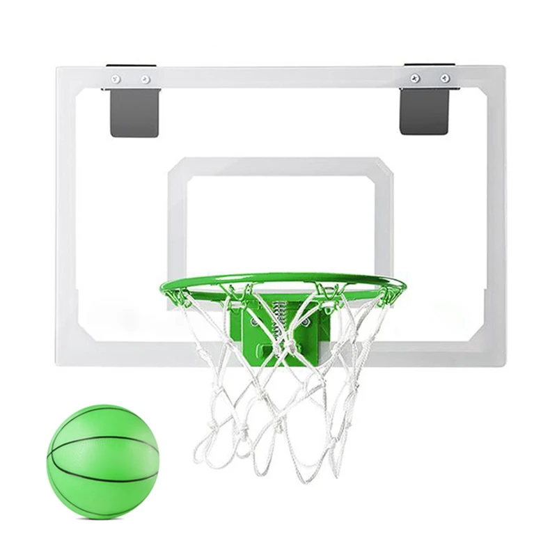 

Luminous Basketball Board Durable Ball Hook Rack Set for Offices Classrooms Adjustable Children Indoor & Outdoor Toys