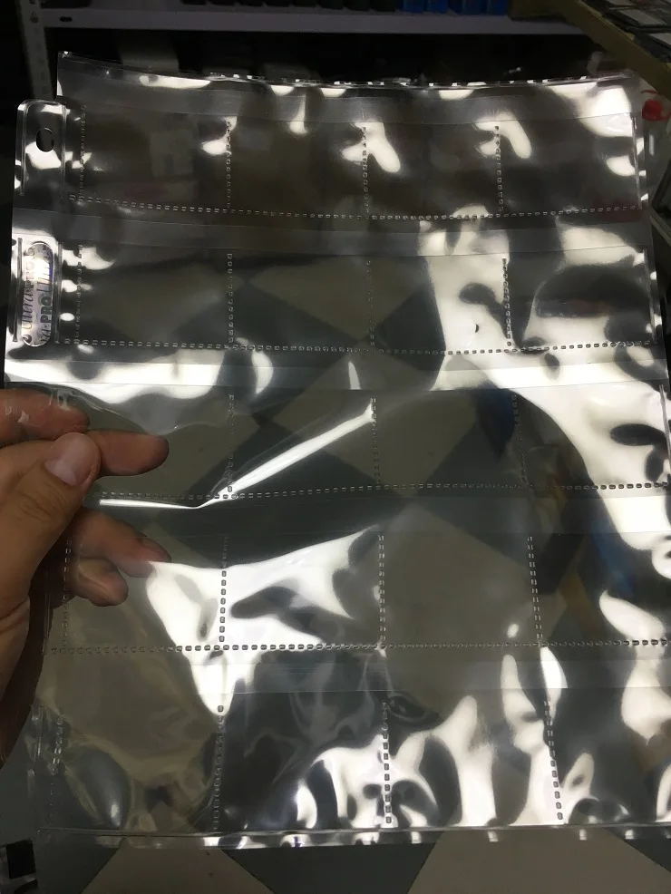 10 шт./лот Ultra.Pro 20 карманов печать/незапечатанные маленькие карты страницы