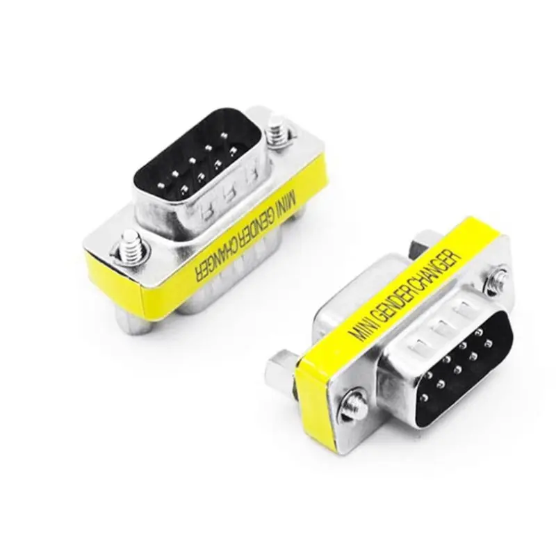 

DB9 9Pin Male to Male/Female to Female/Male to Female Gender Changer Adapter