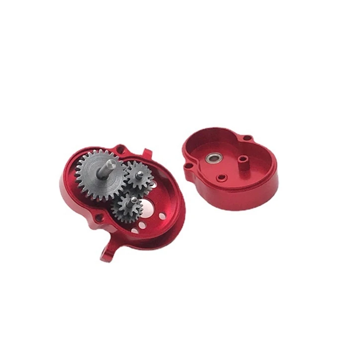 

Metal Transmission Gearbox with Steel Gear Set for WPL D12 1/10 RC Car Upgrade Parts Accessories