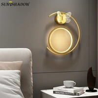 home modern wall light indoor decorate small led sconce wall lamp for living room bedroom dining room led luminaires 110v 220v