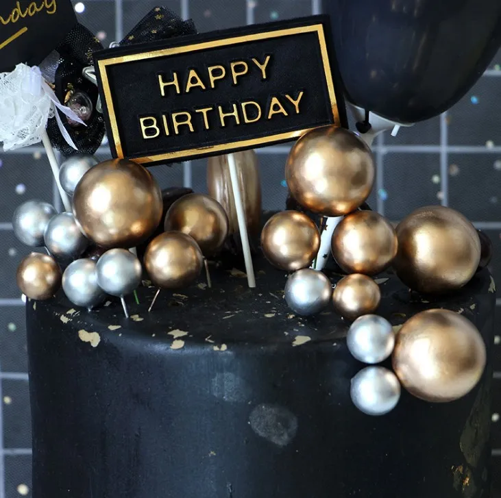 5 шт./лот прекрасный шар украшение для торта детский душ дня рождения вечеринки