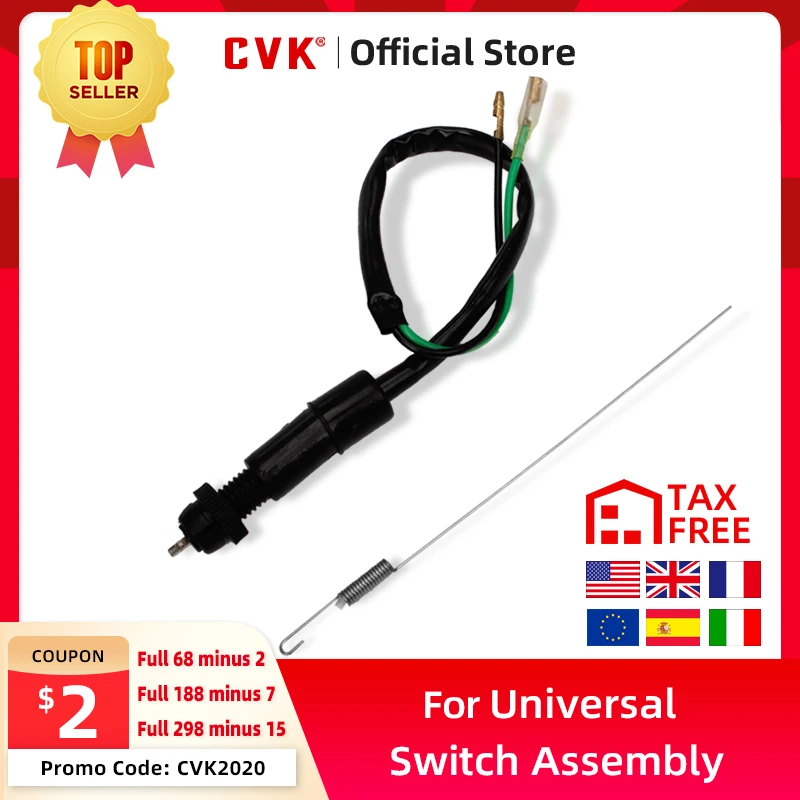 CVK Универсальный стоп выключатель света для мотоцикла грязи велосипед мини