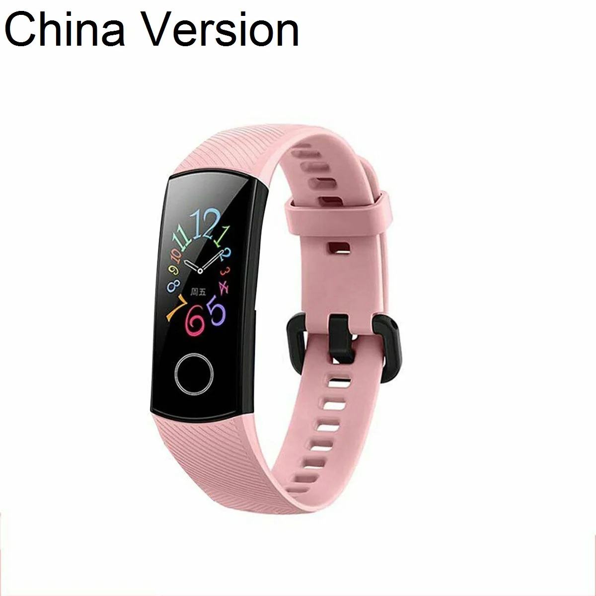 China Pink Смарт-часы huawei Honor band 5 AMOLED Смарт-часы huawei кровяное кислородное сердце яростный ftness трекер сна swiming sport trakcer gps - Цвет: China Pink
