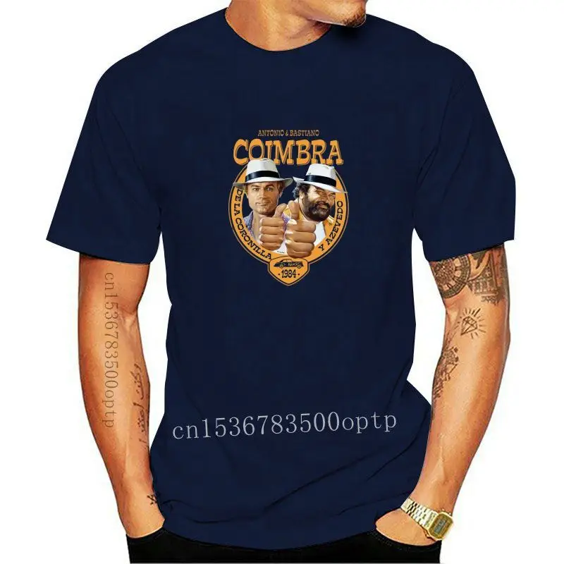 

New Terence Hill Bud Spencer-Antoniwbr o & Bastiano Coimbra (Black) t shirt