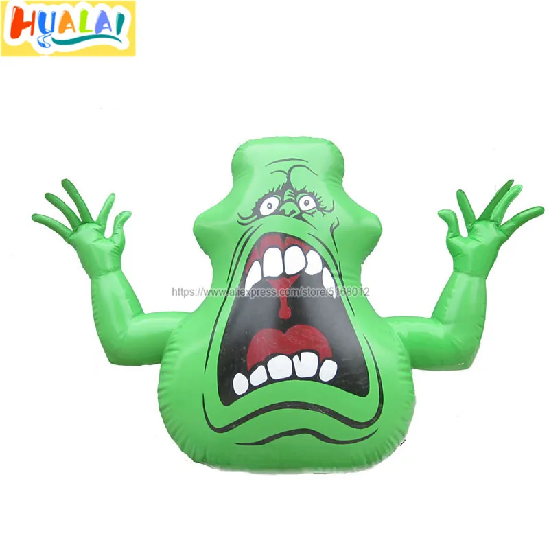 Hualai гигантский Хэллоуин Надувные зеленый Счастливый призрак открытый для