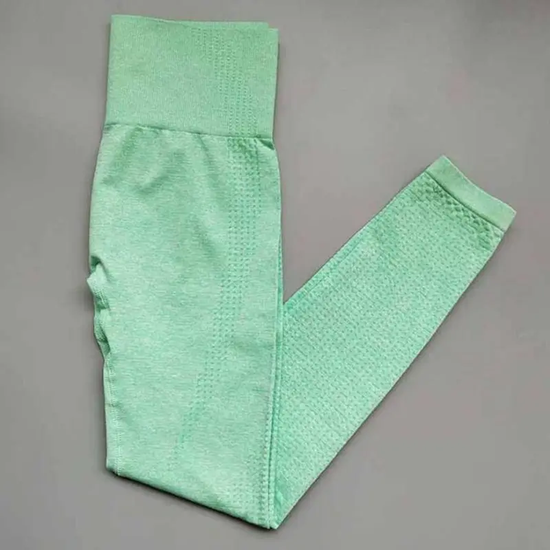 Женские Бесшовные Леггинсы для бега спортивные фитнеса удобный гимнастический