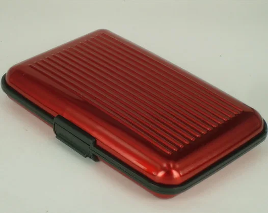 

Anti Rfid Wallet Blocking Reader Lock Bank Card Holder Id Bank Card Case Protection Metal Credit NFC Holder Aluminium