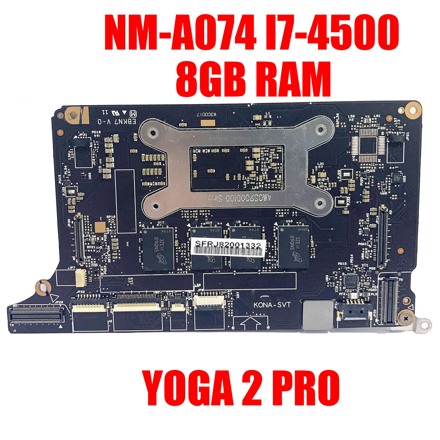 Материнская плата Yoga 2 pro для Lenovo Pro ноутбука 5B20G38213 VIUU3 NM-A074 I7-4500/i7-4510U CPU 8 Гб RAM