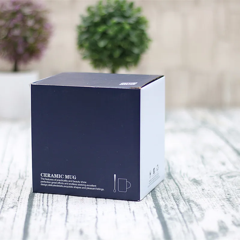 

Gradient Moon Cup With Lid And Spoon, Creative Ceramic Mug Couple Office Cup Gift