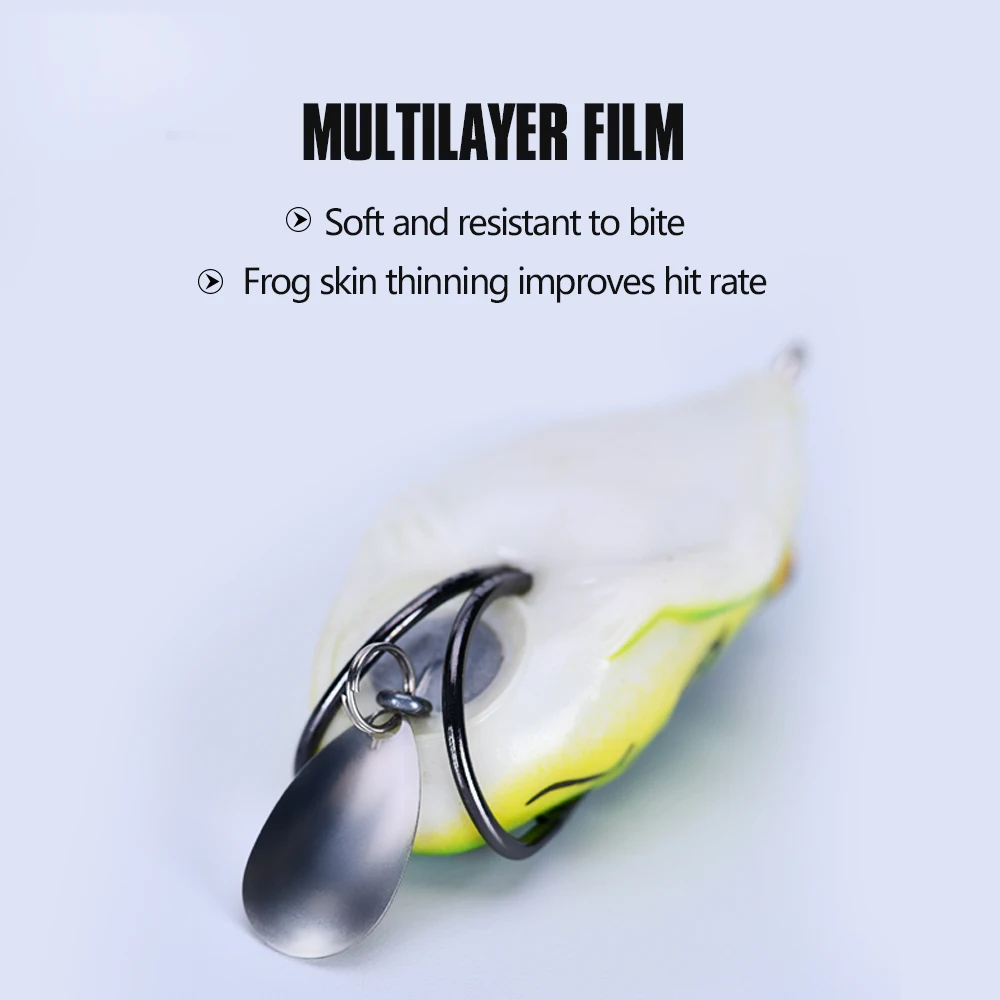 1 шт. рыболовная приманка лягушка 5 см 13 г|Наживки для рыбной ловли| |