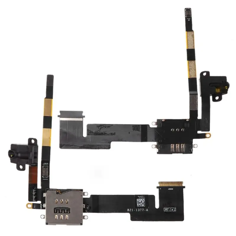 

Flex Cable Sim Card Reader 3G Version Headphone Jack Replacement for ipad 2
