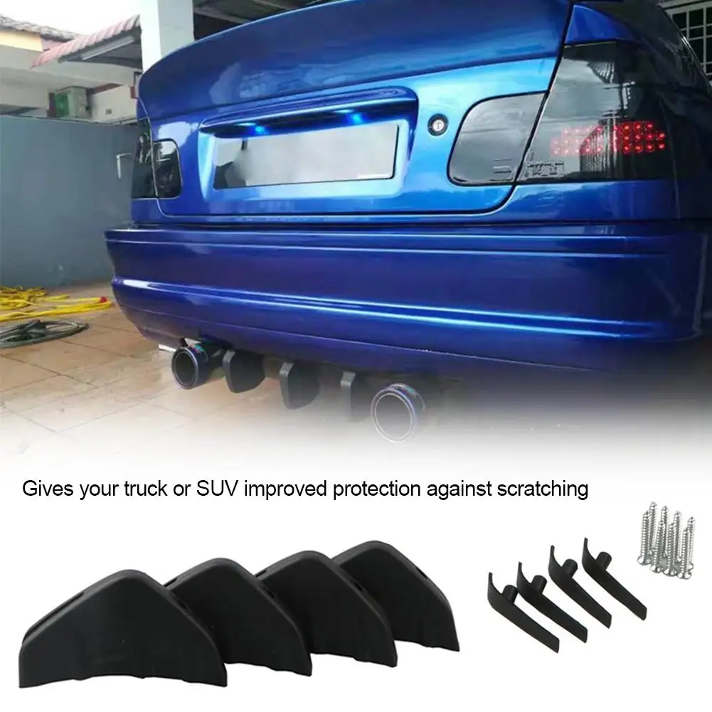 Автомобильный задний спойлер модифицированный маленький бампер декоративная