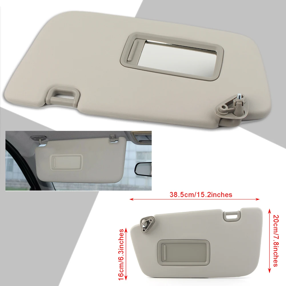 Автомобильный солнцезащитный козырек левый для Subaru WRX STI 2008 11 2012 2013 2014 и Impreza 2009 2010