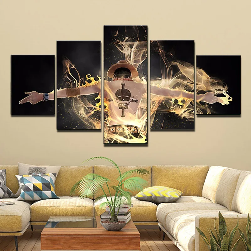 

Japanese Anime Canvas Wall Artist Home Decoration Painting Poster for Living Room Bedroom HD Picture Print Without Frame