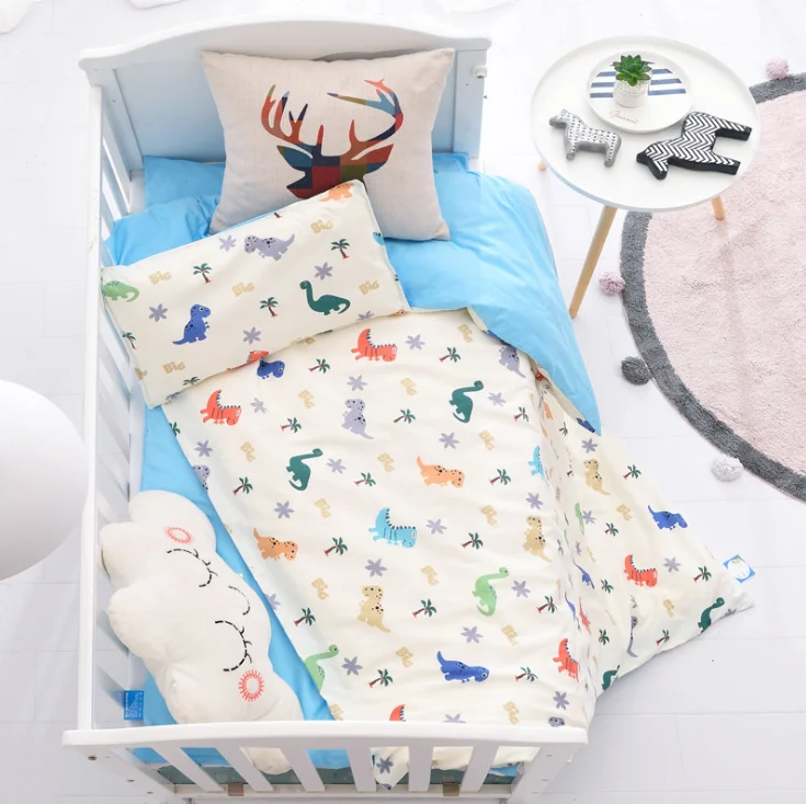 3 шт./комплект детский хлопковый комплект постельного белья|Наборы белья| |