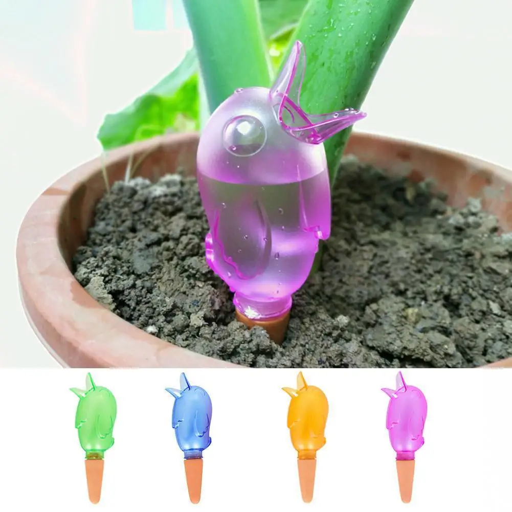 

1pcs Bird Shape Automatic Watering Dripper Tool Succulents Seedling Tray System Self-watering Watering Irrigation Flowers P B2R8