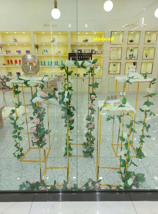 Высокий пол вазы колонна-подставка для стола центральный цветочный Стеллаж с