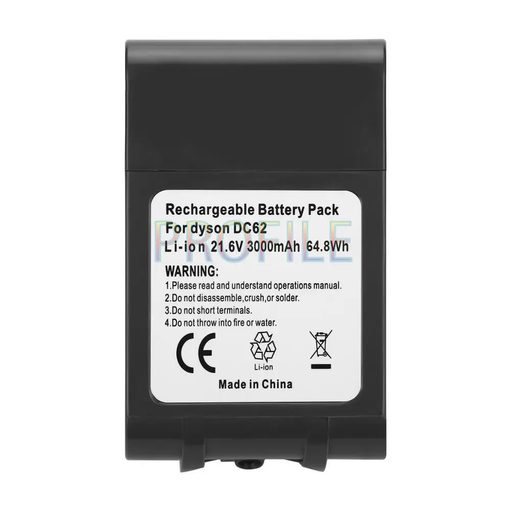 Сменный литий ионный аккумулятор 21 6 в 4000 мАч для пылесоса Dyson батарея 965874 Ач V6 Dc61