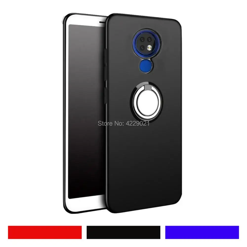 Чехол для Nokia 2 3 5 6 7 8 9 X7 X5 X6 2018 1 Plus магнитный кольцевой держатель мягкий чехол 4