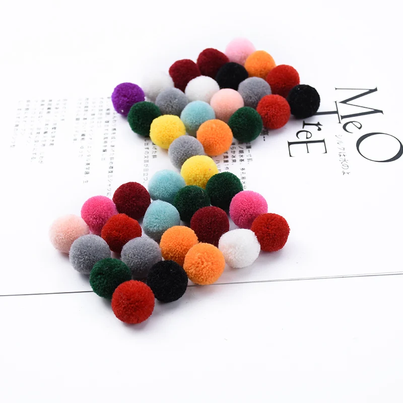 20 Pieces Pompons home decoration needlework Gloves hat clothes accessories DIY gifts box fake flowers for scrapbooking wedding | Дом и сад
