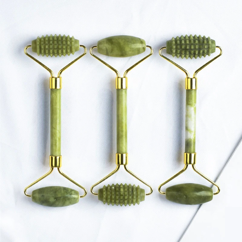 

Massager for Face Jade Roller Facial Skin Care Tool Natural Gouache Scraper Body Back Beauty Slimming Massagers Face Lift Tools
