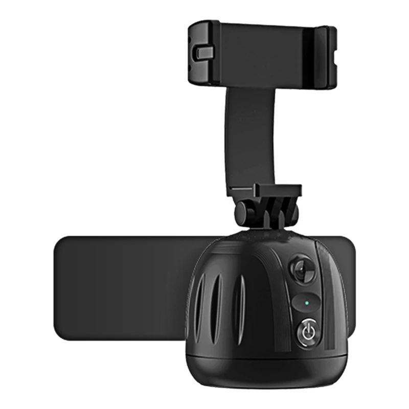 AM05-360°Rotation AI Smart Follow Gimbal Robot Cameraman Auto Face Object Tracking Holder for Smartphone Rechargeable 1500Ma
