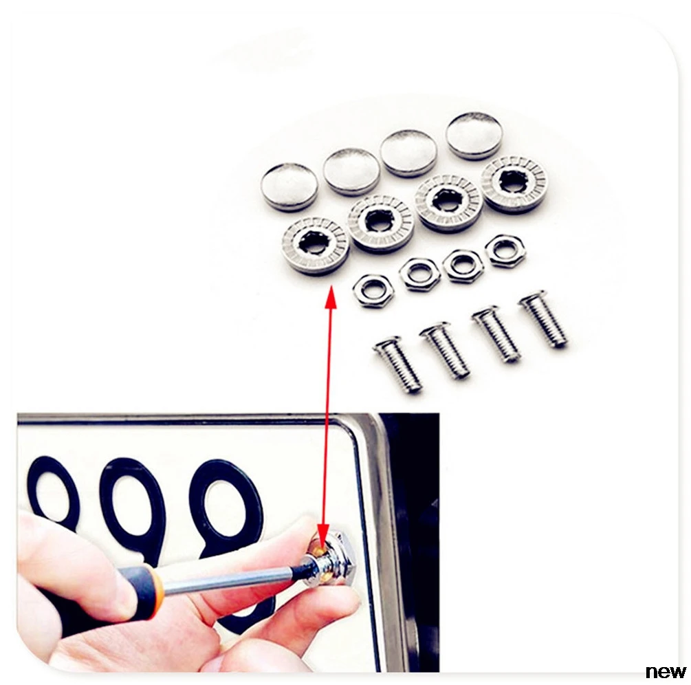 Болты для номерного знака автомобиля винты рамки Volkswagen VW polo passat b5 b6 CC golf jetta mk6 tiguan