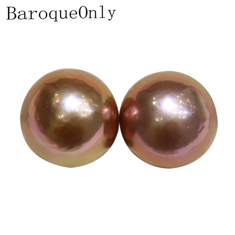 Baroqueonly натуральный неровный жемчуг бусины для самостоятельного изготовления серег дизайн в стиле барокко пара жемчужных бусин красочные BZW