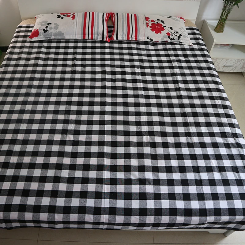 1 шт. ширина 230 см холст 100% хлопок старая грубая ткань плоский лист простыня