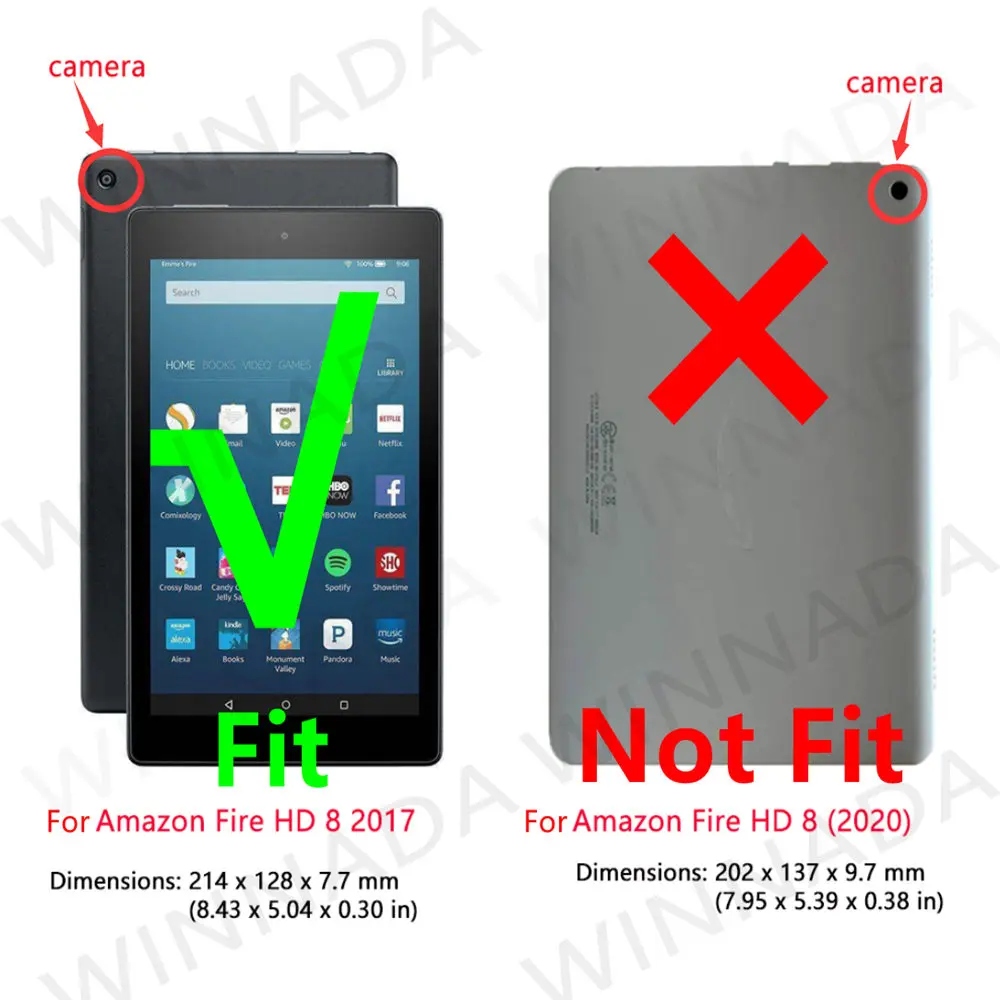 Чехол для Amazon Kindle Fire HD 8 2017 чехол планшета Baymax Kids ударопрочный ручной EVA с