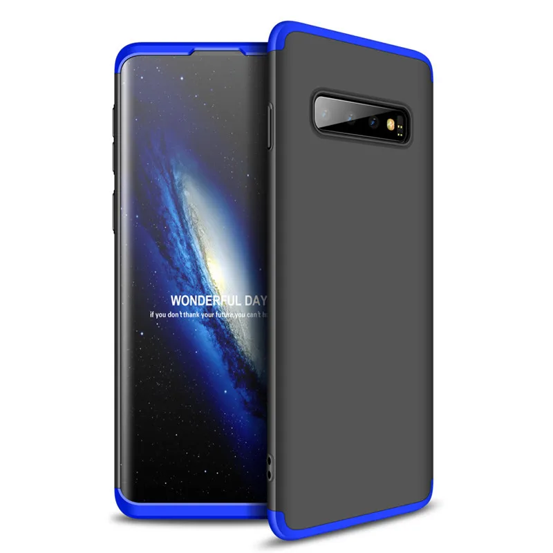360 полный защитный чехол для телефона samsung Note 10 Pro матовый ПК противоударный чехол для samsung Galaxy S9 S10 Plus A70 M30 чехол s
