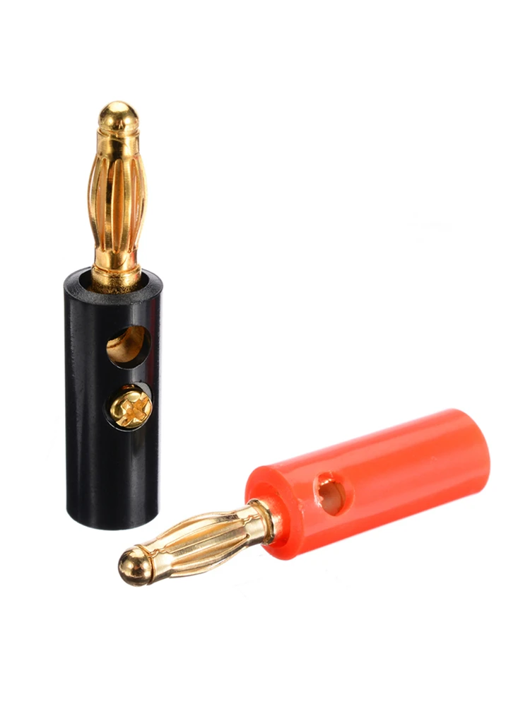 8 шт. позолоченный провод для динамика|Компьютерные кабели и разъемы| |