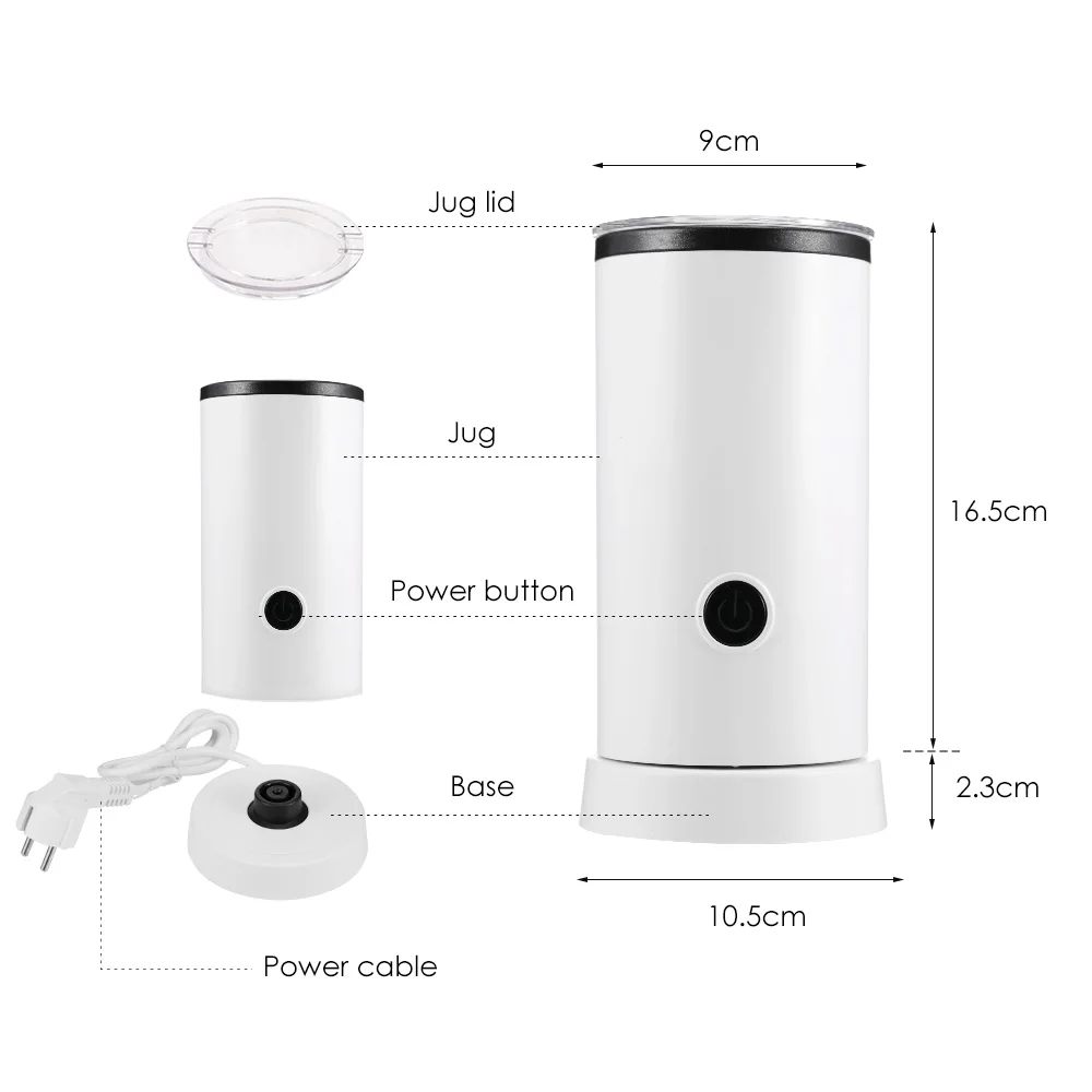 280 мл электрическая автоматическая капучино латте Кофеварка бытовая Капучинатор